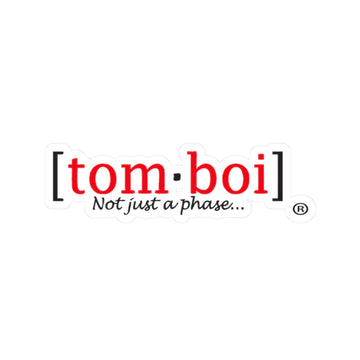 Tomboi Classic Transparent Sticker