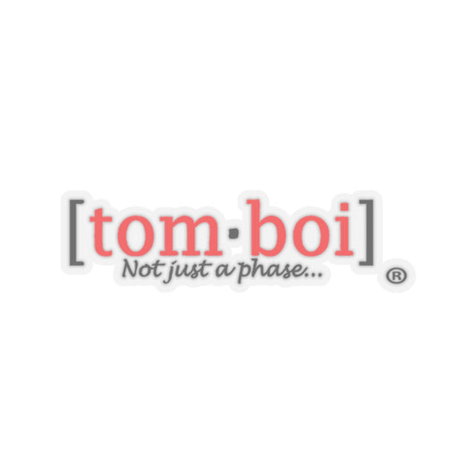 Tomboi Classic Transparent Sticker